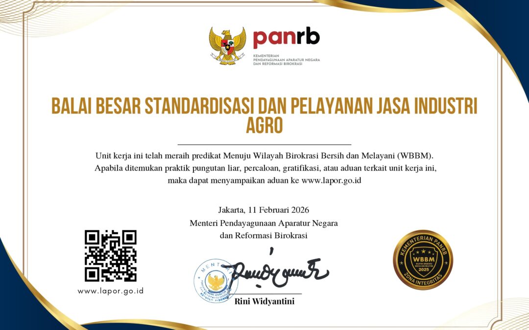 BBIA Raih Predikat Wilayah Birokrasi Bersih dan Melayani (WBBM)